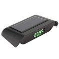 thumbnail image 2 of Accessory Solar Power Clock, Car Clock, LED Luminous Automatic Brightness Adjustment For Auto Car Vehicle Green, 2 of 8