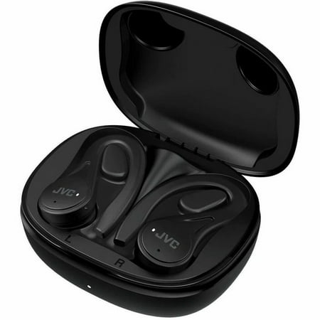 JVC - Fitness True Wireless  Headphones - Black