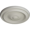 thumbnail image 3 of Ekena Millwork 9 5/8"OD x 1 1/8"P Maria Ceiling Medallion (Fits Canopies up to 1 3/4"), Hand-Painted Pot of Cream, 3 of 6
