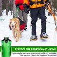 thumbnail image 4 of Bouteille portable 2 en 1 pour chien avec gamelles pliables pour animal de compagnie Voyage promenade (2 en 1, vert) Kuyhfg Bienvenido a Kuyhfg, 4 of 4