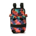 thumbnail image 1 of HAOAN Carrying Bag Pet Backpack Comfortable High Stability Adjustable Dogs Cats Legs Out Front Travel for Outside, 1 of 9
