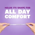 thumbnail image 6 of Poise Ultra Thin Incontinence Pads & Postpartum Pads for Bladder Leaks, 3 Drop Light Absorbency, Regular Length, 144 Count, Packaging May Vary, 6 of 7
