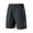Dark Gray, variant on Men's Quick-Dry Athletic Short Elastic Waist Training Summer Shorts Loose Fit Lightweight Workout Shorts Dark Blue XL