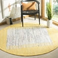thumbnail image 2 of SAFAVIEH Montauk Tennyson Braided Border Cotton Runner Rug, Ivory/Yellow, 2'3" x 9', 2 of 10
