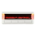 thumbnail image 3 of Furniture of America Turna II TV Stand for TV‘s up to 65" with Electric Fire Place, White, 3 of 20