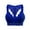 Blue, variant on Lingerie for Women's Plus Size Vest Crop Wire Free Bra Lace Lingerie Sexy V-Neck Underwear