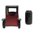 thumbnail image 3 of Hand Made Wood Retro Antique Style Purple Model T Sedan Car Wine Holder Figurine, 3 of 9