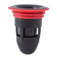 thumbnail image 2 of Walbest Silicone Anti-odor Floor Drain Shower Waste Water Drainer, No Filter Deodorant Anti-clogging Backflow Preventer Sewer Floor Drain Core for Bathroom Kitchen, 2.17" x 2.56", 1Pc, 2 of 7