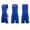 A254 Blue, variant on Trikvn Kids Boys Athletic Basketball Uniform Set 2-Piece Quick Dry Sportswear Sleeveless V-Neck Jersey Shirt and Drawstring Shorts Breathable Workout Suit for Team Sports