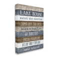 thumbnail image 3 of Stupell Industries Life Is Simple Lake House List Graphic Art Gallery Wrapped Canvas Print Wall Art, Design by Natalie Carpentieri, 3 of 7