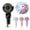 Black, variant on Handheld Spray Fans with 25ml Water Tank, Portable Misting Fans 4-speed Cooling Fan, USB Charging Mini Hand Fan for Travel Outdoor Sports Camping Office Home,Purple