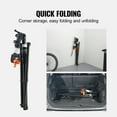 thumbnail image 3 of VEVOR Bike Repair Stand, 66 lbs Heavy-duty Aluminum Bicycle Repair Stand, Adjustable Height Bike Maintenance Workstand with Magnetic Tool Tray Telescopic Arm, Foldable Bike Work Stand for Home, Shops, 3 of 9