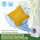 thumbnail image 4 of Juego de 2 fundas de almohada decorativas de terciopelo, conjunto de textura cuadrada, funda de almohada para sofá y dormitorio, 4 of 5
