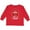 Red, variant on 100 Percent Farm Kid Boys or Girls Long Sleeve Toddler T-Shirt