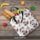 thumbnail image 5 of Balery Koi Fish Bolsa de Mano para Mujeres con Cremallera, Bolsa de Gimnasio con Compartimentos, Bolsa para Laptop, Bolsa para Trabajo, 5 of 7