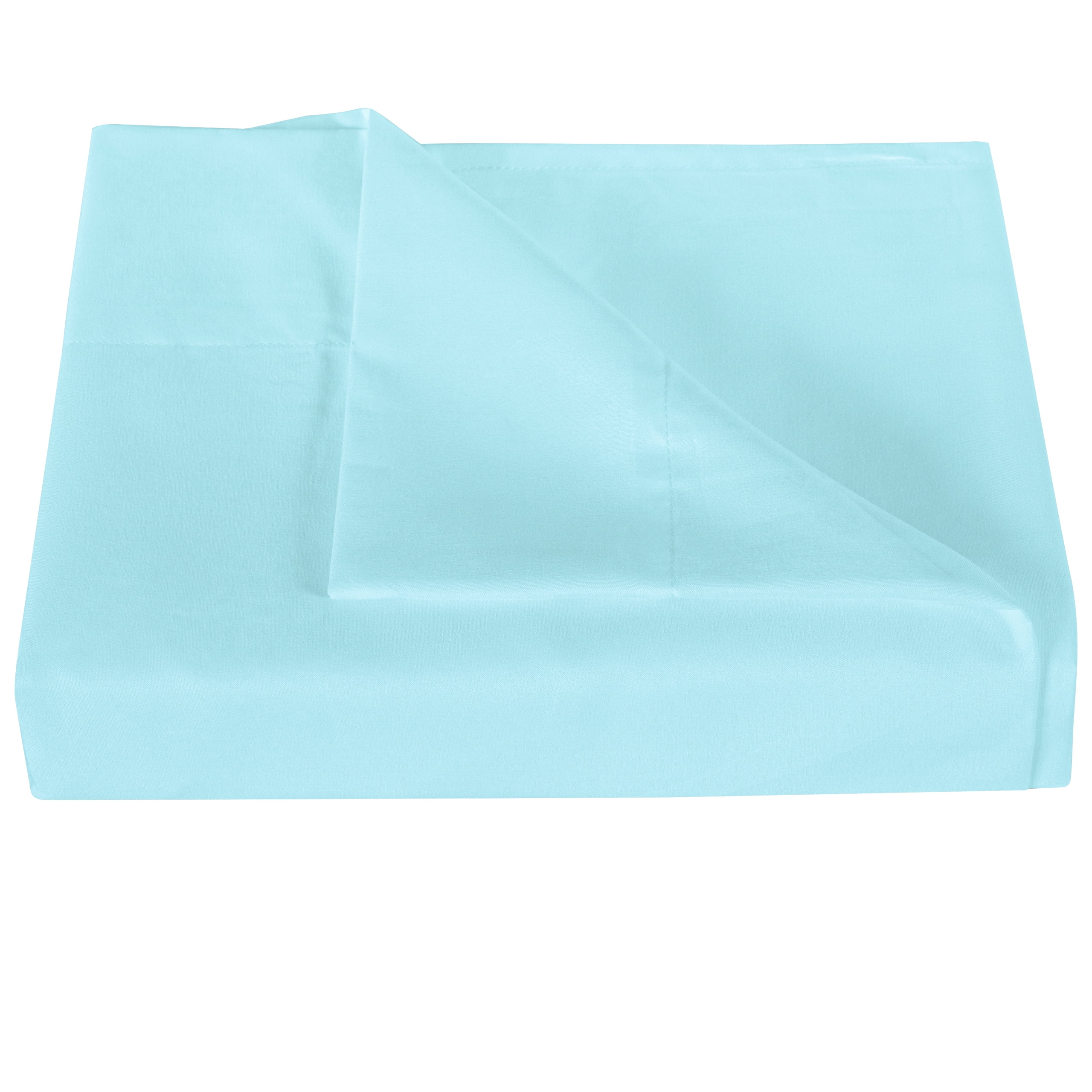NTBAY Microfiber California King Bedding Flat Sheet Sky Blue Stain Resistant Top Sheet Fade Ultra Soft and Wrinkle
