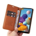 thumbnail image 2 of Funda para Samsung Galaxy A21 Estuche de Cuero PU Tipo Cartera con Ranuras para Tarjetas y Cierre Magnético, 2 of 5