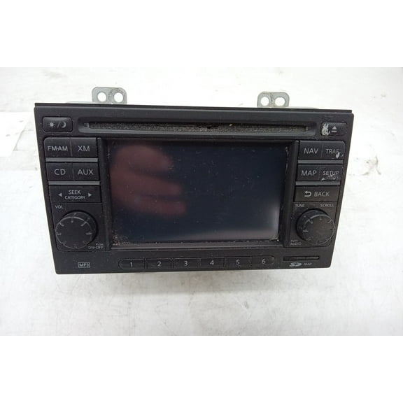 Pre-Owned 2011 Nissan Rogue 6 Disc CD Player Navigation Radio OEM - Verify Specific Vehicle Fitment In Description - (Good)