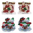 thumbnail image 1 of Adornos navideños de la familia Newstar, adornos colgantes, adornos navideños para árboles de Navidad, adornos navideños para parejas de erizos, 1 of 4