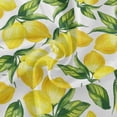 thumbnail image 2 of Coolnut 60" Lemon Round Tablecloth, Waterproof Tablecloth Stain Resistant and Wrinkle Decorative Patio Table Cloths for Kitchen Dinning Room Party Home Garden Picnic, 2 of 7