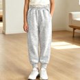 thumbnail image 6 of LvhaoGJOB Girls' Sweatpants for School - Stretchy Material, Breathable, 6 of 9