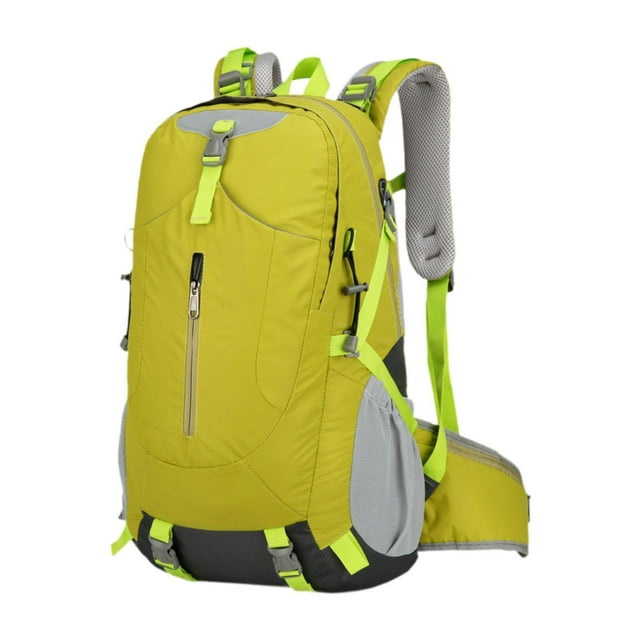 Mochila de senderismo Mochila de montañismo para correr viajes al aire libre Verde
