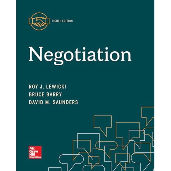 Pre-Owned Loose Leaf for Negotiation, 9781260479157, 1260479153, Paperback, 8 edition