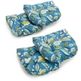 thumbnail image 1 of Juego de 4 unidades de Cushions Blazing Needles, hilado al aire libre, poliéster en forma de U, 1 of 1