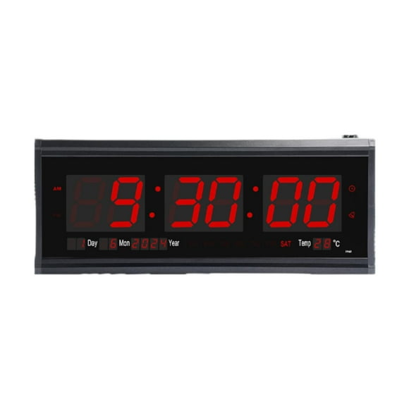 Reloj De Pared Digital Despertador De Moderna Para La Oficina En Casa Del Aula