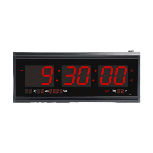 Reloj De Pared Digital Despertador De Moderna Para La Oficina En Casa Del Aula