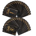 thumbnail image 5 of HOMEMAXS  31 Pcs Large Numbers Name Place Cards Wedding Rose Seat Mesa Decoration Banquet Black, 5 of 8
