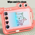 thumbnail image 5 of Cute Crocodilian Magnetic Drawing Board, Colorful Sketch Writing Scribble Doodle Pad, Birthday Gifts Easter Christmas Halloween Early Education Learning Skill Development Toys (Blue), 5 of 7