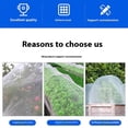 thumbnail image 4 of kurtrusly Trimmable Insect Proof Net Corrosion Resistant Lightweight Scalable High Temperature Resistance white W:2m H:10m, 4 of 6