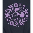 thumbnail image 3 of Disney - Vintage Minnie Flower Circle - Men's Crew Fleece Sweatshirt, 3 of 5