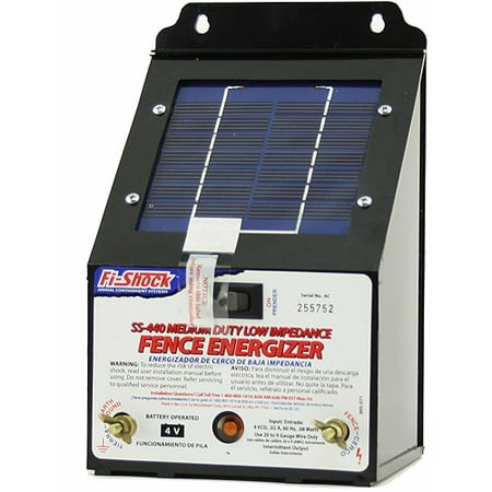Fi-Shock 2 Mile Solar Fence Charger (Best Solar Fence Charger)