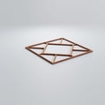 thumbnail image 4 of Ekena Millwork 7 3/8"W x 7 3/8"H x 1/4"T Extra Small Hudson Decorative Fretwork Wood Wall Panels, Alder, 4 of 18