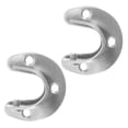thumbnail image 7 of NICEXMAS 2Pcs Curtain Rod Bracket Stainless Steel Heavy Duty Support for Curtain Rods Commercial Use, 7 of 7
