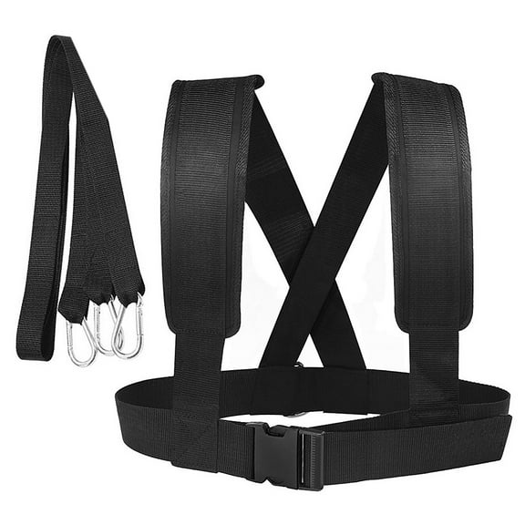 Spirastell Training Belt,Belt Safety Rope Belt Resistance Elastic Adjustable Belt Resistance Rope Sled Harness Workout Resistance Bands Harness Workout Resistance Harness Tire Harness ZDHF Rookin