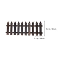 thumbnail image 2 of unbranded 5Ud Vallas De En Plástico Negro Para Ambientes De Jardín Y Eventos, 2 of 6