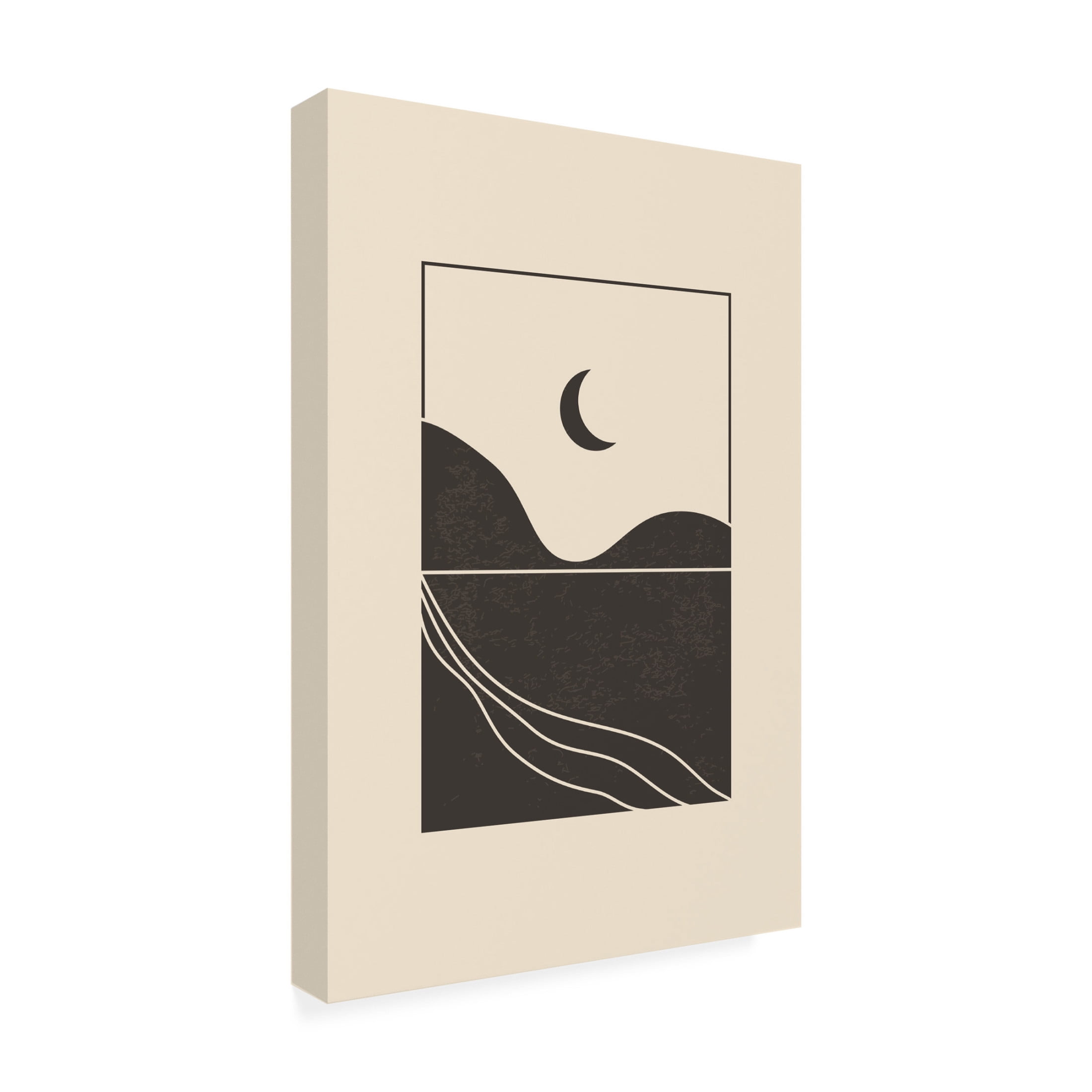 Trademark Fine Art jay stanley Minimal Mountains 6 Canvas Wall Art