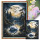 thumbnail image 1 of Hilo Algodón Ecológico Bordado 11CT 3 Hebras Impresión 40x60cm Kit Serie Punto Cruz Con Cisne en El Lago, 1 of 9