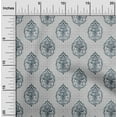 thumbnail image 2 of oneOone Cotton Poplin Light Gray Fabric Asian Block Dress Material Fabric Print Fabric By The Yard 42 Inch Wide, 2 of 5