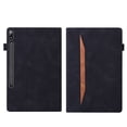 thumbnail image 7 of Allytechgroup Case for Samsung Galaxy Tab S9 FE+ / S9 FE Plus 12.4 inch with Pencil Holder Stand PU Leather Protective Case & Soft TPU Back Shell Shockproof Folio Wallet Cover with Card Slots, Black, 7 of 7