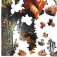 thumbnail image 4 of Wooden Jigsaw Puzzles for Adults with Uniquely Shaped Pieces - made in USA by FoxSmartBox - 350 Pieces - Springtime, 4 of 8