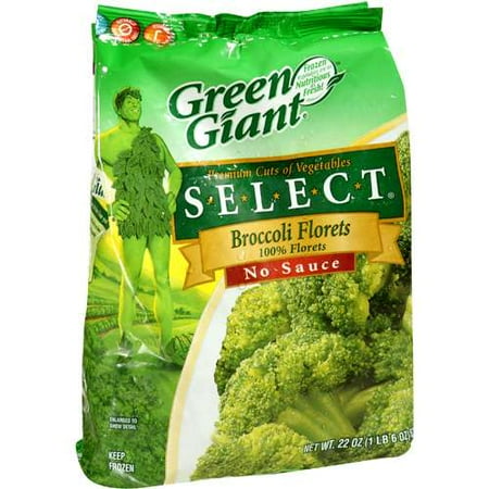 General Mills Green Giant Select Broccoli Florets, 22 oz