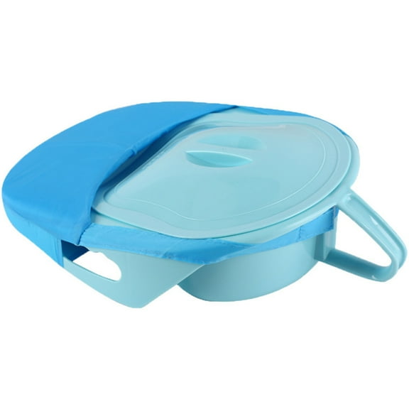 1 Set Portable Patient Bedpan Pregnant Urinal Elderly Nursing Bedpan Plastic Chamber Pot