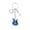 Blue, variant on YYKihy Guitar Keychain Car Keychain Boys And Girls Keychain Electric Guitar Keychain Ornaments Craft Key Ring Handbag Mobile Phone Bag Decoration