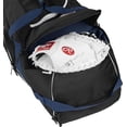 thumbnail image 5 of Rawlings R1502 Baseball Wheeled Catcher's Bag | Navy | Any, 5 of 9