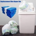 thumbnail image 5 of 10Pcs Replacement Trash Bags Anti Tear Waste Bags Diaper Pail Refill Bags Baby Diaper Garbage Bags For Angelcare Trash Bucket, 5 of 5