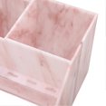 thumbnail image 4 of Dustproof Storage Organizer Acrylic Pink Compartment Marble Texture Eyelash Accessories Organizer, 4 of 4